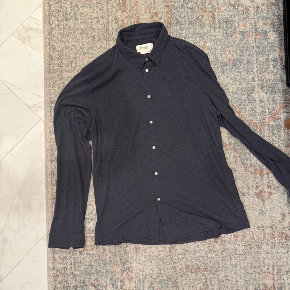 Ministry Of Supply Composite Merino Buttondown